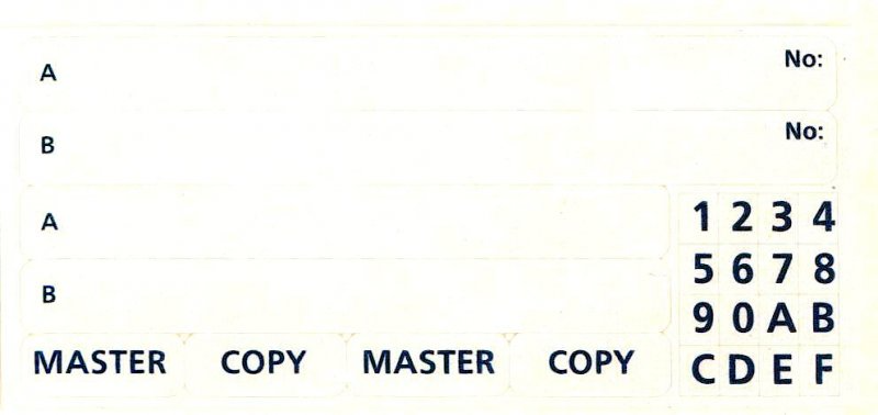Compact Cassette RAKS SP Metal 100 Type IV Metal 1996 Europe
