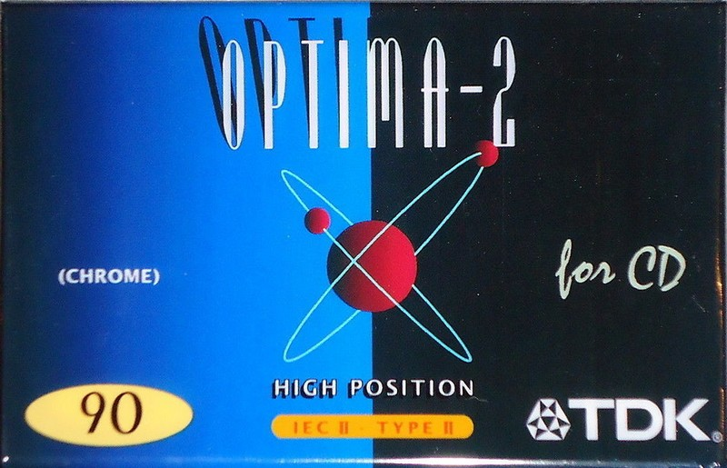 Compact Cassette TDK Optima 90 Type II Chrome 2001 Europe