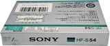 Compact Cassette Sony HF-S 54 "HF-S 54N" Type I Normal 1986 Japan