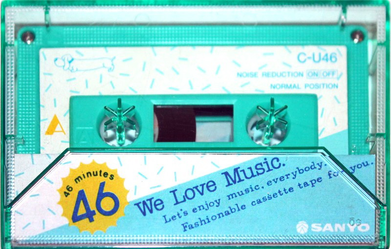 Compact Cassette:  Sanyo - We Love Music 46