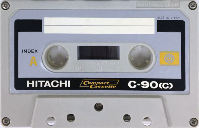 Compact Cassette Hitachi 90 "(c)" Type I Normal 1968 Japan