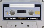 Compact Cassette Hitachi 90 "(c)" Type I Normal 1968 Japan