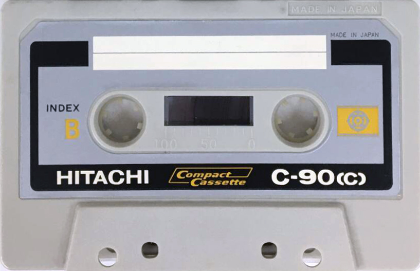 Compact Cassette Hitachi 90 "(c)" Type I Normal 1968 Japan