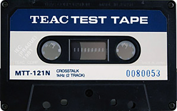Compact Cassette Teac MTT "121N" Test Cassette Japan
