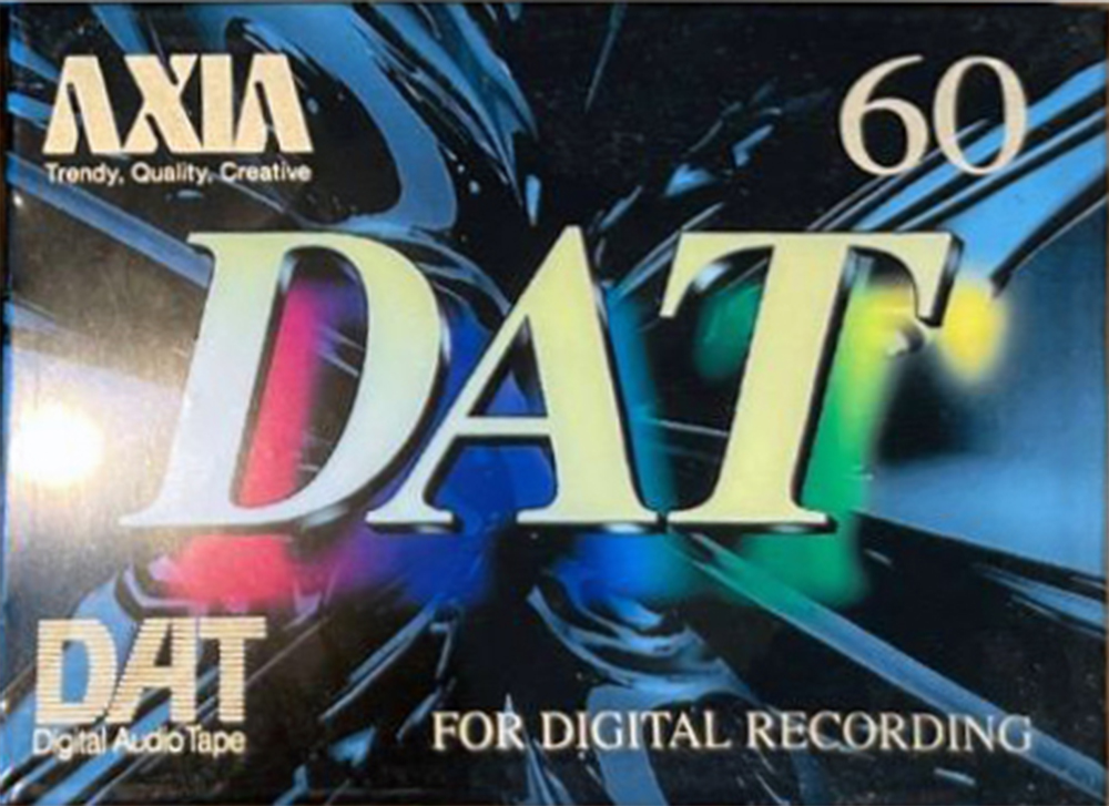 Digital Audio Tape AXIA 60 Type IV Metal 1994 Japan