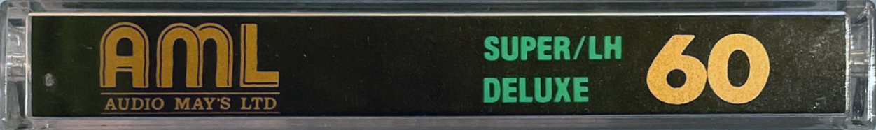 Compact Cassette AML Super LH 60 "Delux" Type I Normal Japan