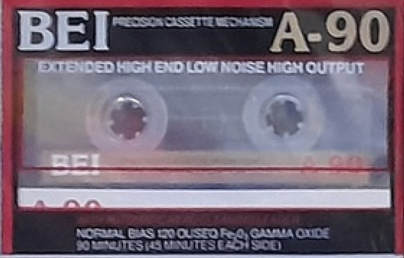 Compact Cassette BEI 90 "white" Type I Normal Unknown Country