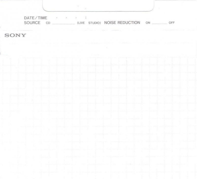 Compact Cassette: Sony  - Esprit 70