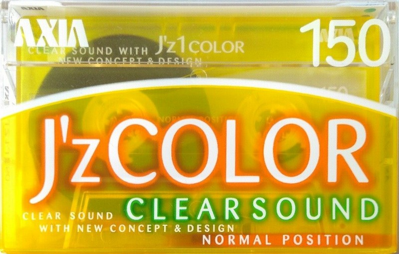 Compact Cassette AXIA J`z 1 Color 150 "JZ1J 150" Type I Normal 2002 Japan