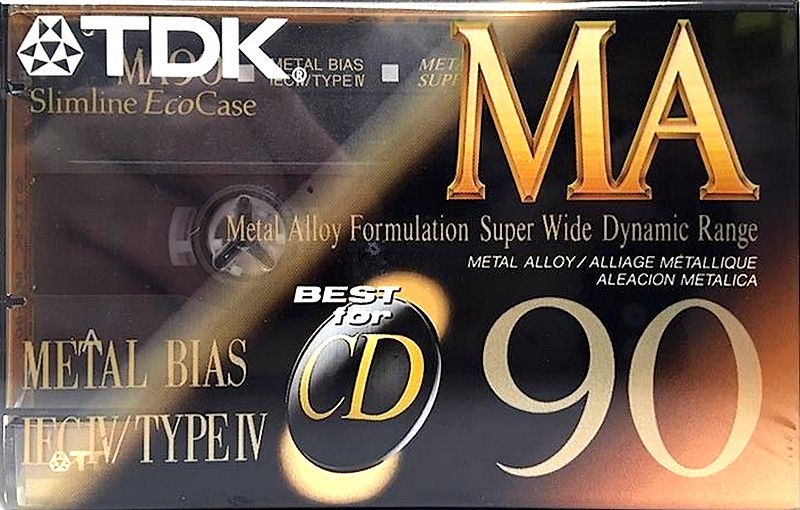 Compact Cassette: TDK  - MA 90