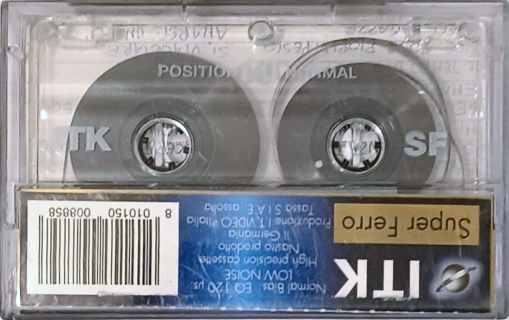 Compact Cassette ITK SF 60 "King Sound" Type I Normal Italy