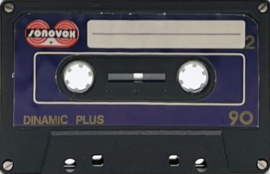 Compact Cassette Sonovox Dinamic Plus 90 "high dinamic plus" Type I Normal 1982 Portugal