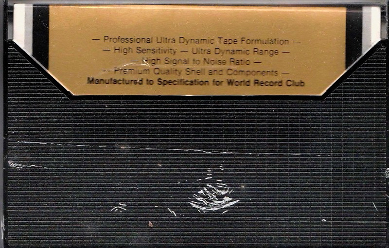 Compact Cassette World 60 "SQ-I" Type I Normal USA