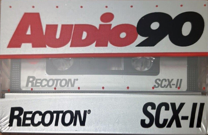 Compact Cassette Recoton 90 "SCR-II" Type II Chrome 1993 Canada