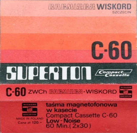 Compact Cassette Superton 60 Type I Normal 1976 East Europe