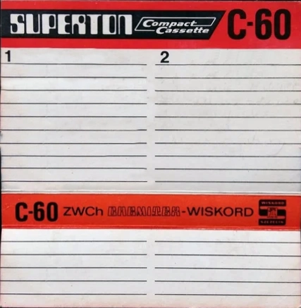 Compact Cassette Superton 60 Type I Normal 1976 East Europe