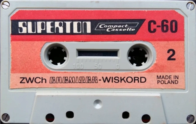 Compact Cassette Superton 60 Type I Normal 1976 East Europe