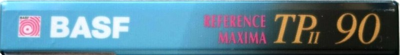 Compact Cassette BASF TP II Reference Maxima 90 Type II Chrome 1993 Europe