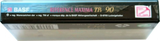 Compact Cassette BASF TP II Reference Maxima 90 Type II Chrome 1993 Europe