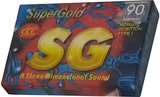 Compact Cassette SuperGold 90 "SG" Type I Normal Unknown Country