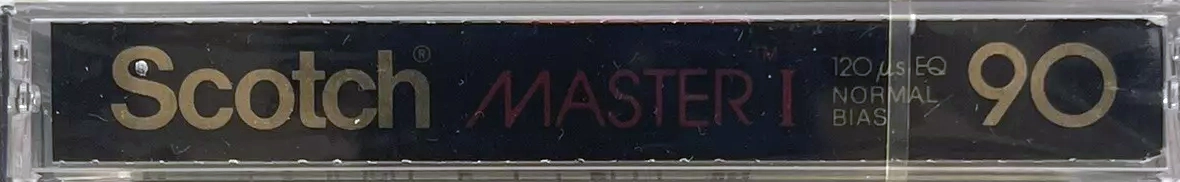 Compact Cassette Scotch Master I 90 Type I Normal 1982 USA