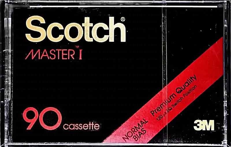 Compact Cassette: 3M Scotch - Master I 90