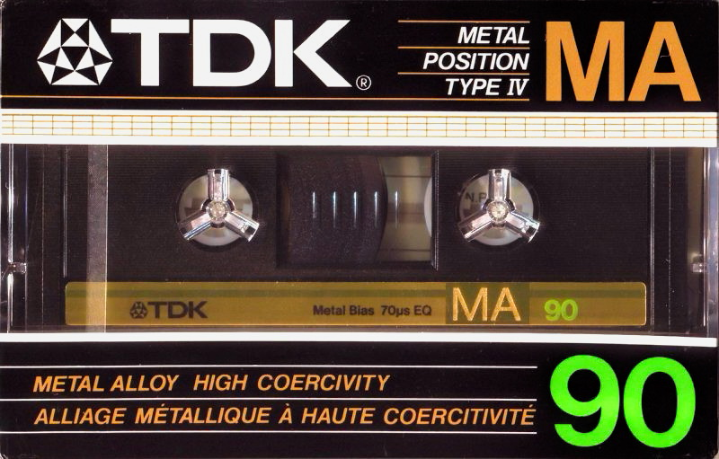 Compact Cassette: TDK  - MA 90