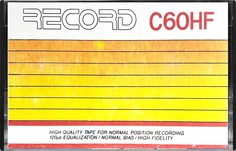 Compact Cassette: Unknown Record -  60