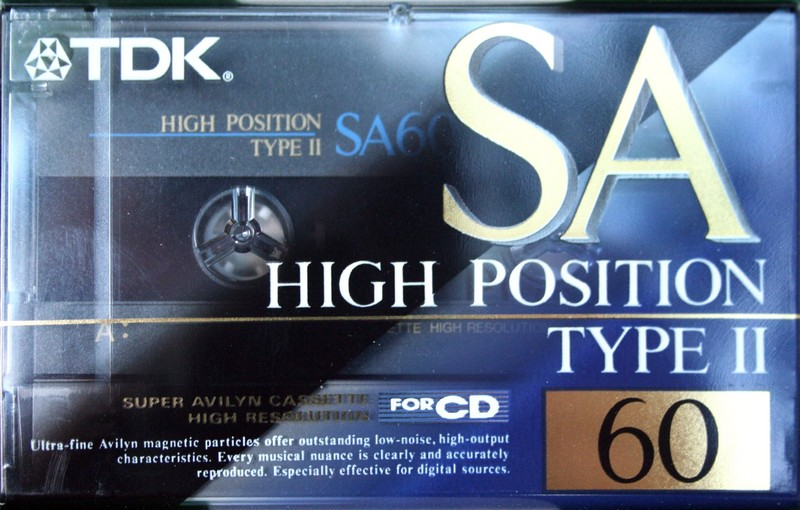 Compact Cassette: TDK  - SA 60