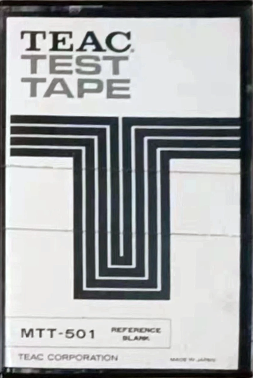 Compact Cassette Teac MTT "501" Test Cassette Japan