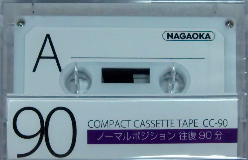 Compact Cassette Nagaoka 90 Type I Normal Japan