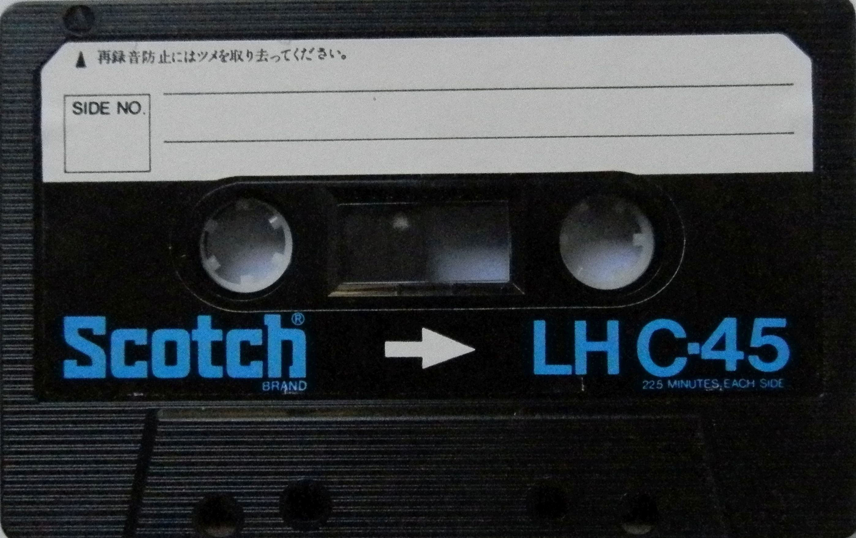 Compact Cassette Scotch LH 45 Type I Normal 1975 Japan