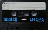 Compact Cassette Scotch LH 45 Type I Normal 1975 Japan