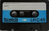 Compact Cassette Scotch LH 45 Type I Normal 1975 Japan