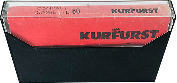 Compact Cassette Kurfurst 60 Demonstration Tape 1980 Netherlands