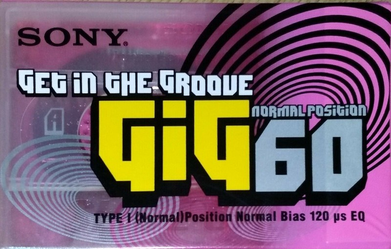 Compact Cassette: Sony  - GIG-1 60