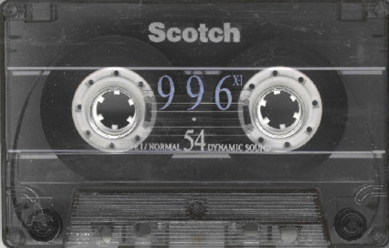 Compact Cassette: 3M Scotch - 996 X-I 54