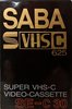 VHS-C (VHS Compact) Saba 30 "625" Type I Normal Europe