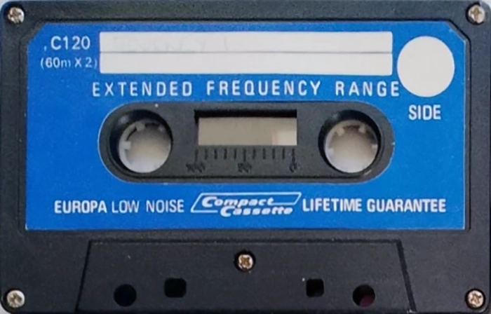 Compact Cassette Europa 120 Type I Normal Europe