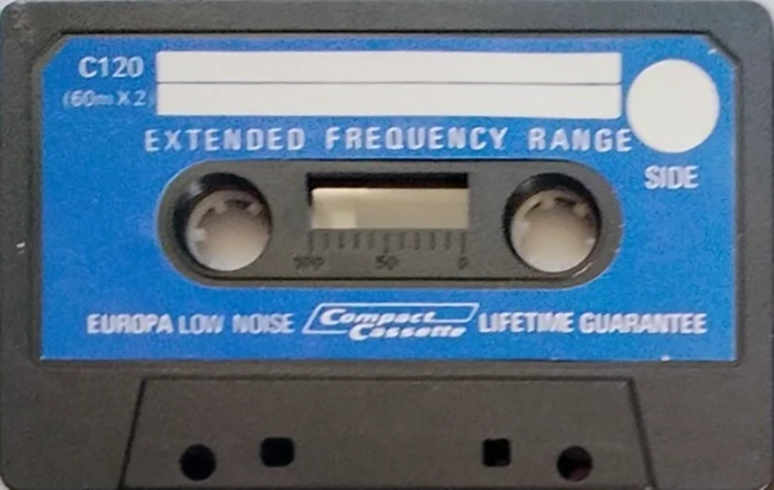 Compact Cassette Europa 120 Type I Normal Europe