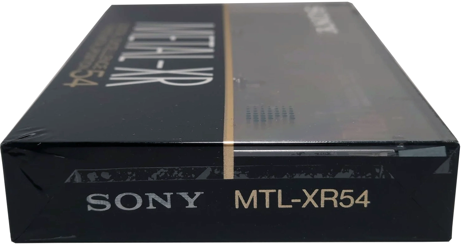 Compact Cassette Sony Metal-XR 54 "MTL-XR54" Type IV Metal 1989 Japan