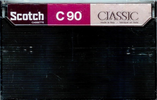 Compact Cassette Scotch Classic 90 Type III Ferro Chrome 1975 Europe