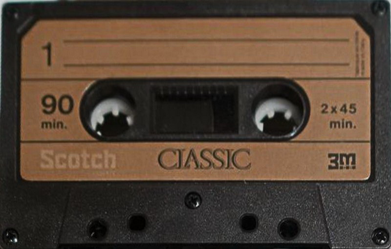 Compact Cassette Scotch Classic 90 Type III Ferro Chrome 1975 Europe