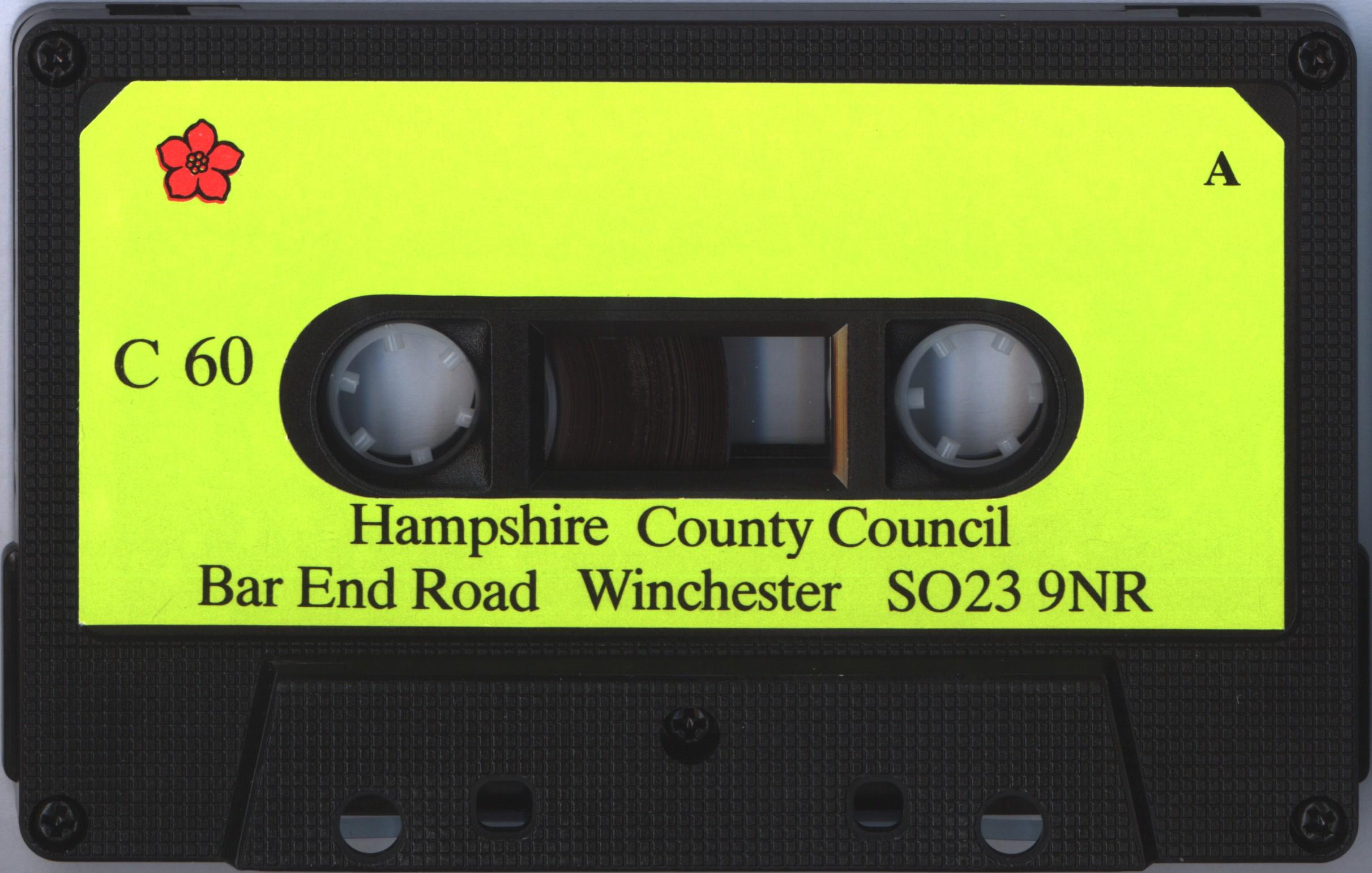 Compact Cassette Hampshire 60 Type I Normal UK