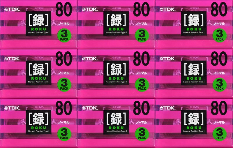 Compact Cassette: TDK  - Roku 80