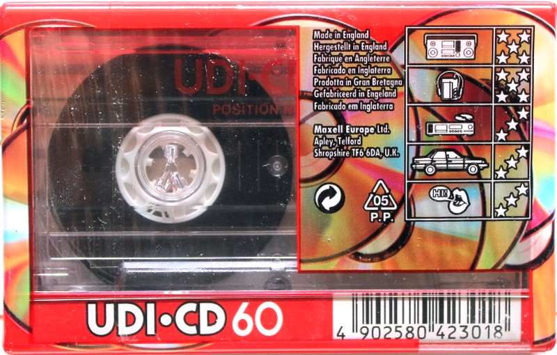 Compact Cassette: Maxell / Hitachi Maxell - UDI-CD 60