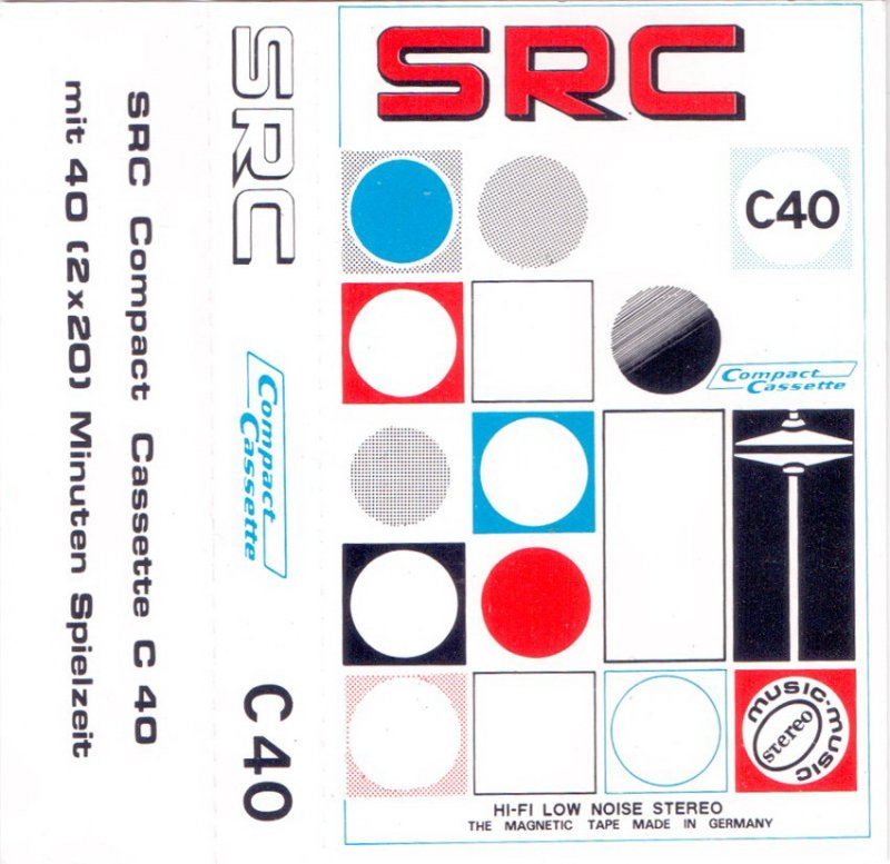 Compact Cassette SRC 40 Type I Normal Germany