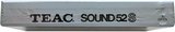 Compact Cassette Teac SOUND 52 "/52S" Type I Normal 1984 USA