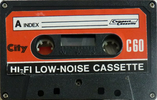 Compact Cassette City 60 Type I Normal 1977 Europe