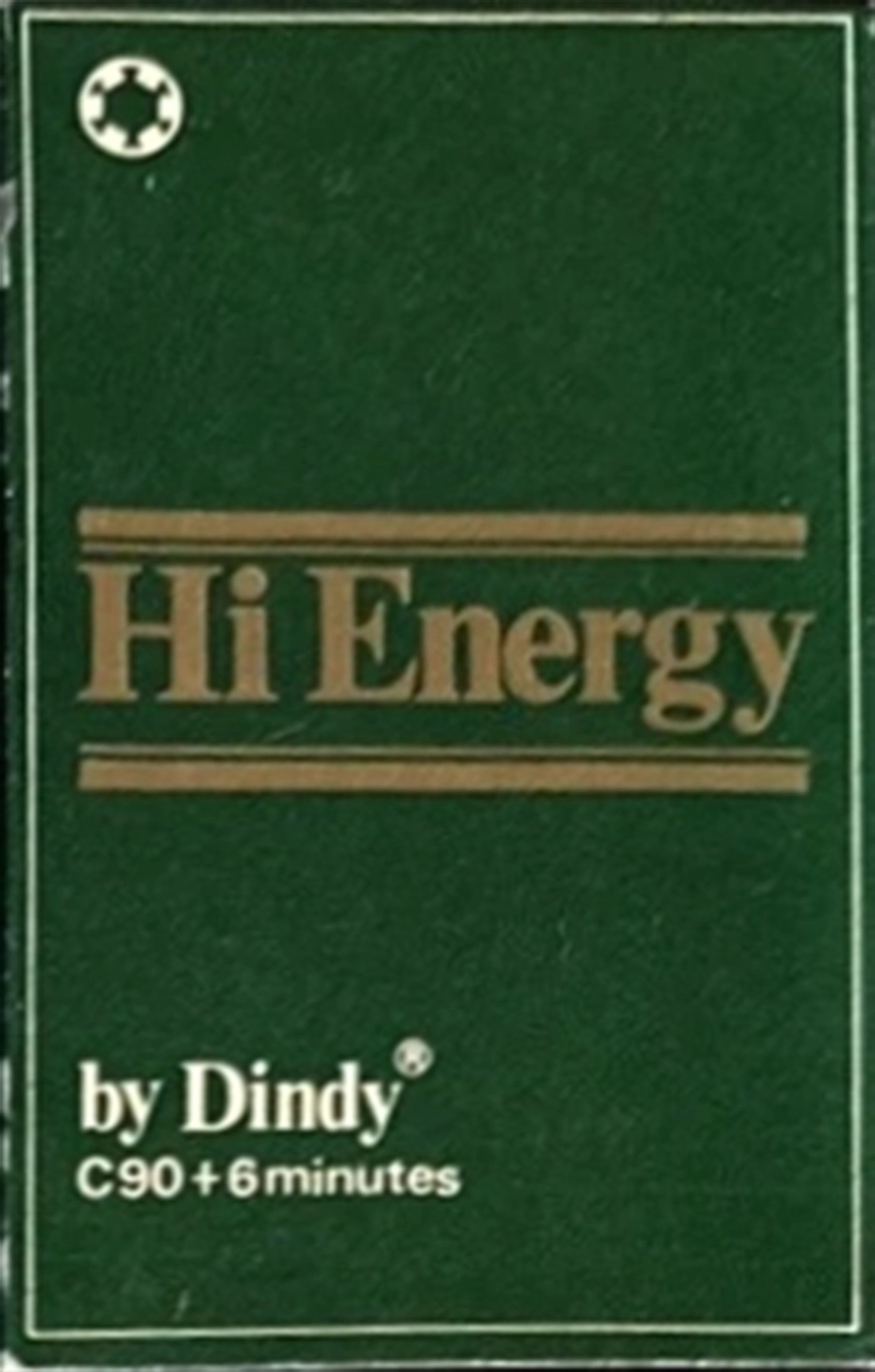 Compact Cassette Dindy Hi Energy 90+6 Type I Normal 1978 Australia